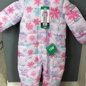 Spyder 18 mo Colorful Snowflake Baby Snowsuit